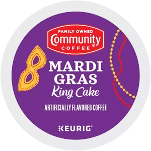 Mardi Gras King Cake Coffee