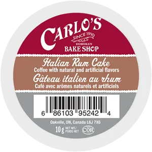 Italian Rum Cake Coffee