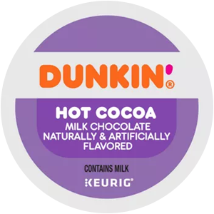 Dunkin donuts hot discount cocoa k cups