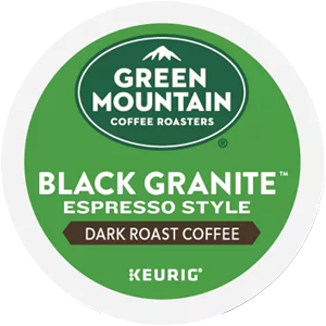 Green Mountain Coffee Black Granite Espresso Style Coffee K Cups