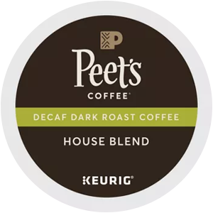 Peet's Coffee & Tea - Decaf House Blend K-Cup Packs