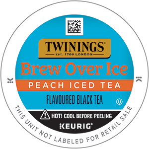 Twinings Brew Over Ice - Peach Iced Tea K-Cup® Pods