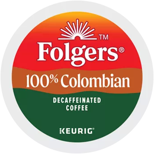Folgers Decaf Lively Colombian Coffee K Cups Big Cat Coffees